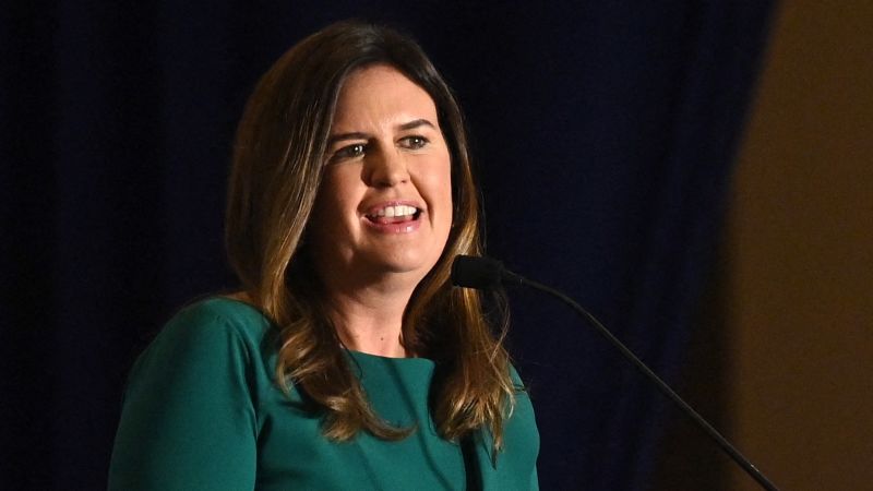NextImg:Opinion: Sarah Huckabee Sanders is Trumpism repackaged | CNN