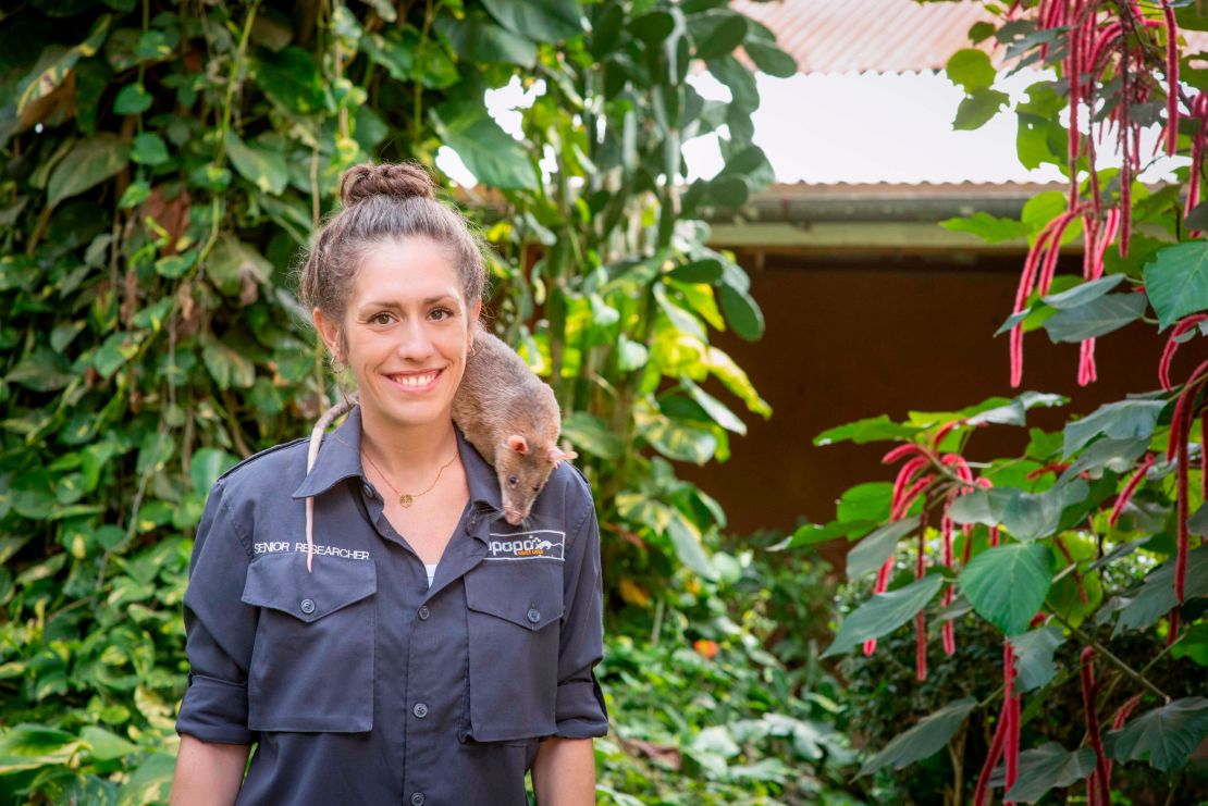 Behavioral research scientist Donna Kean (pictured) says the rats are friendly, sociable, and easy to work with.