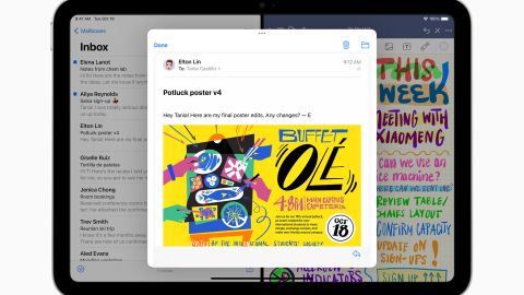 Apple-iPad-10th Gen-iPadOS-16-Mail-Split-View-221018