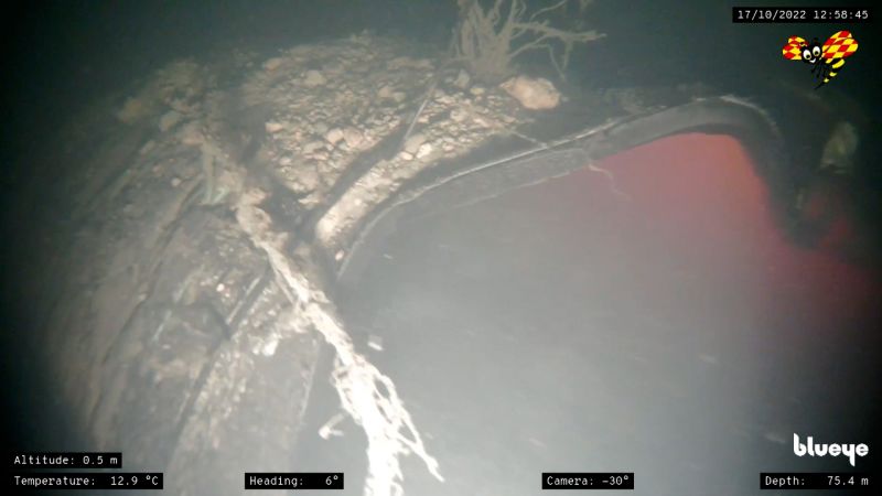 New underwater video shows Nord Stream 1 damage