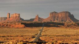 In this Oct. 25, 2018 file photo, Monument Valley is shown in Utah. The Navajo Nation has by far the largest land mass of any Native American tribe in the country. Now, it's boasting the largest enrolled population, too. The number grew to nearly 400,000 because of payments made to individual Navajos for hardships during the pandemic. The tribe now tops the Cherokee Nation's enrollment of 392,000, but a tribal spokeswoman says the Oklahoma tribe also is growing. (AP Photo/Rick Bowmer, File)