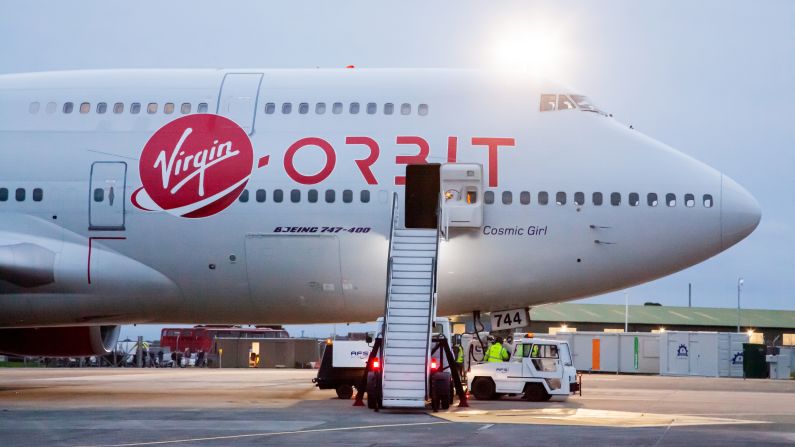 <strong>New lease of life: </strong>Cosmic Girl started out as a regular airplane for Virgin Atlantic.