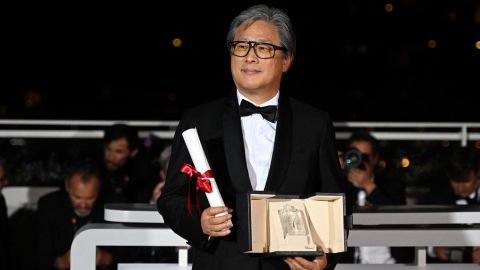 Park Chan-Wook won best director at the Cannes Film Festival earlier this year. It was the third time the director had received an award from the festival, after winning jury prizes in 2004 and 2009.