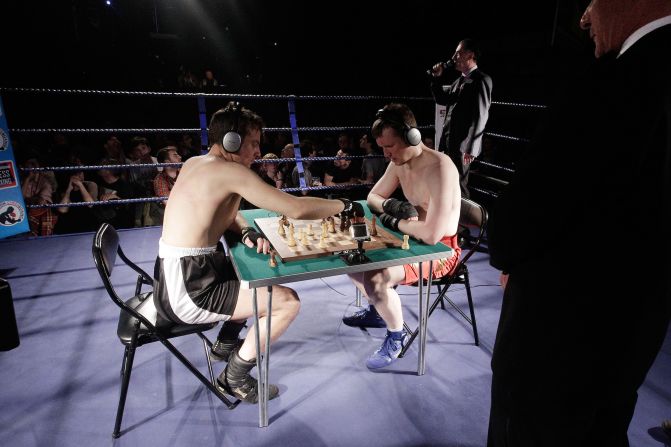 <strong>Chessboxing: </strong>Mixing intellect with brute force, chess and boxing are unified to create a paradoxical sport. Through alternating rounds of both disciplines, two players battle it out until one is either checkmated or knocked out. Invented by French comic book artist Enki Bilal, <a href="index.php?page=&url=https%3A%2F%2Fchessboxingnation.com%2F" target="_blank" target="_blank">chessboxing</a> is growing in popularity<strong>,</strong> with countries like Germany, the UK and Italy all hosting competitions.  