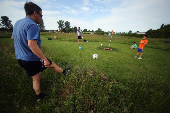 <strong>Footgolf:</strong> Combining two of the most popular sporting phenomena, <a href="index.php?page=&url=https%3A%2F%2Fwww.footgolf.sport%2F" target="_blank" target="_blank">Footgolf</a> uses the rules of golf, but swaps out the golf ball for a football and a much bigger cup. In its most modern incarnation, the discipline was created in the Netherlands in 2008, and has since been validated as an official sport by several golf sporting authorities, giving it the chance to one day become an Olympic sport.