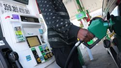 A person prepares to pump gas at a BP gas station on Coney Island Avenue on October 19, 2022 in the Flatbush neighborhood of Brooklyn borough in New York City. President Joe Biden announced the sale of an additional 15 million barrels from the Strategic Petroleum Reserve. The announcement was made three weeks before the Midterm Elections and the move is expected to meet the administrations goal of releasing 180 million barrels from the Strategic Petroleum Reserve to counter the rising gas prices due to Russia's invasion of Ukraine.  