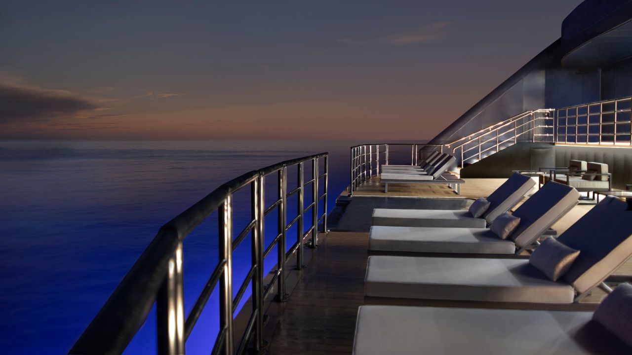 <strong>Inaugural cruise:</strong> Ritz-Carlton's superyacht cruise has made its debut, three and a half years after its maiden voyage was originally scheduled to set sail.
