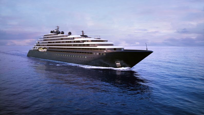 <strong>Setting sail:</strong> Evrima, from the hotel chain's <a href="index.php?page=&url=https%3A%2F%2Fwww.ritzcarltonyachtcollection.com%2F" target="_blank" target="_blank">Ritz-Carlton Yacht Collection,</a> began its maiden voyage, a seven-night cruise from Barcelona to Nice, on Saturday October 15. 