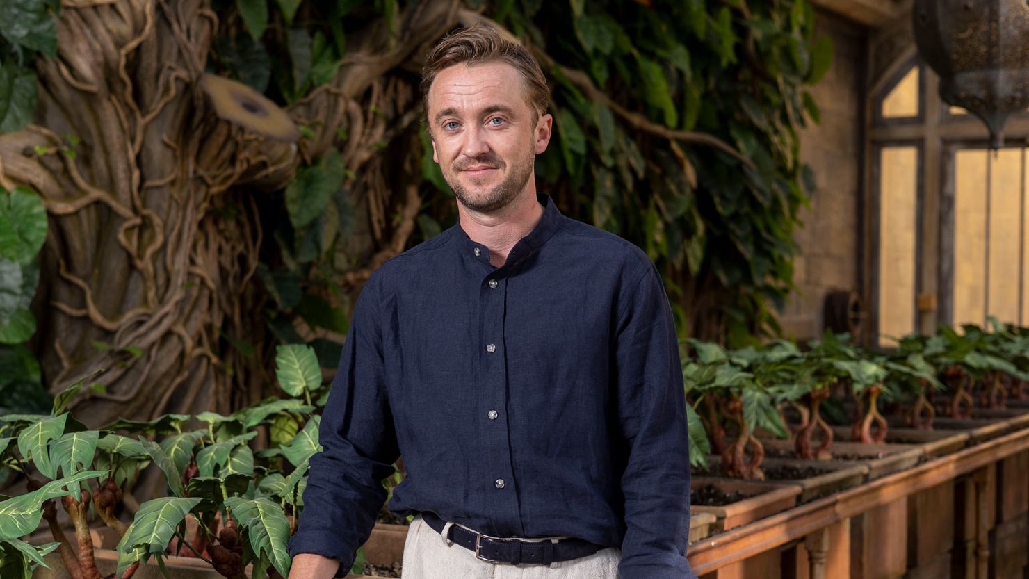 Tom Felton, seen here an event on June 21, 2022 in Watford, England, opens up about his struggles with mental health and substance abuse in his new book, "Beyond the Wand: The Magic and Mayhem of Growing Up a Wizard."