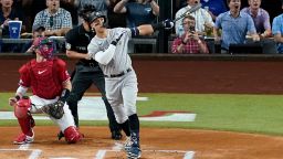 New York Yankees' Aaron Judge hits his 62nd solo home run in a game against the Texas Rangers in Arlington, Texas, October 4. Intuition, and not just preparation and skill, can play a part in quick decision-making, according to experts.