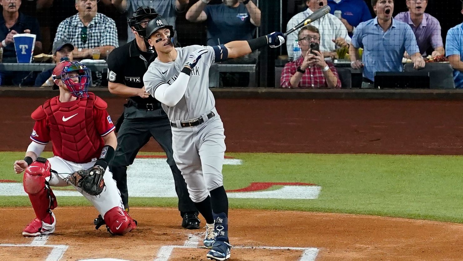 New York Yankees star Aaron Judge hits his 62nd home run in Arlington, Texas, on October 4. Intuition, and not just preparation and skill, can play a part in quick decision-making, according to science.