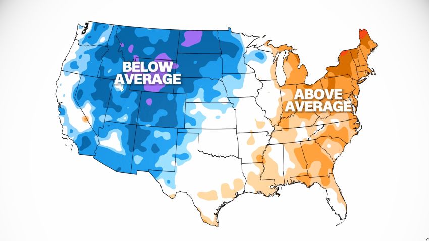 temp outlook next week