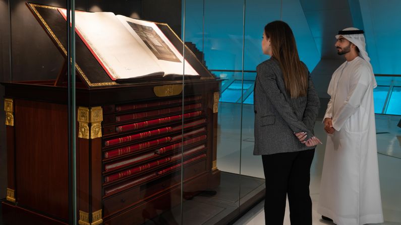 <strong>Rarities: </strong>The Treasures of the Mohammed Bin Rashid Library exhibits rare manuscripts and first editions on the seventh floor. 
