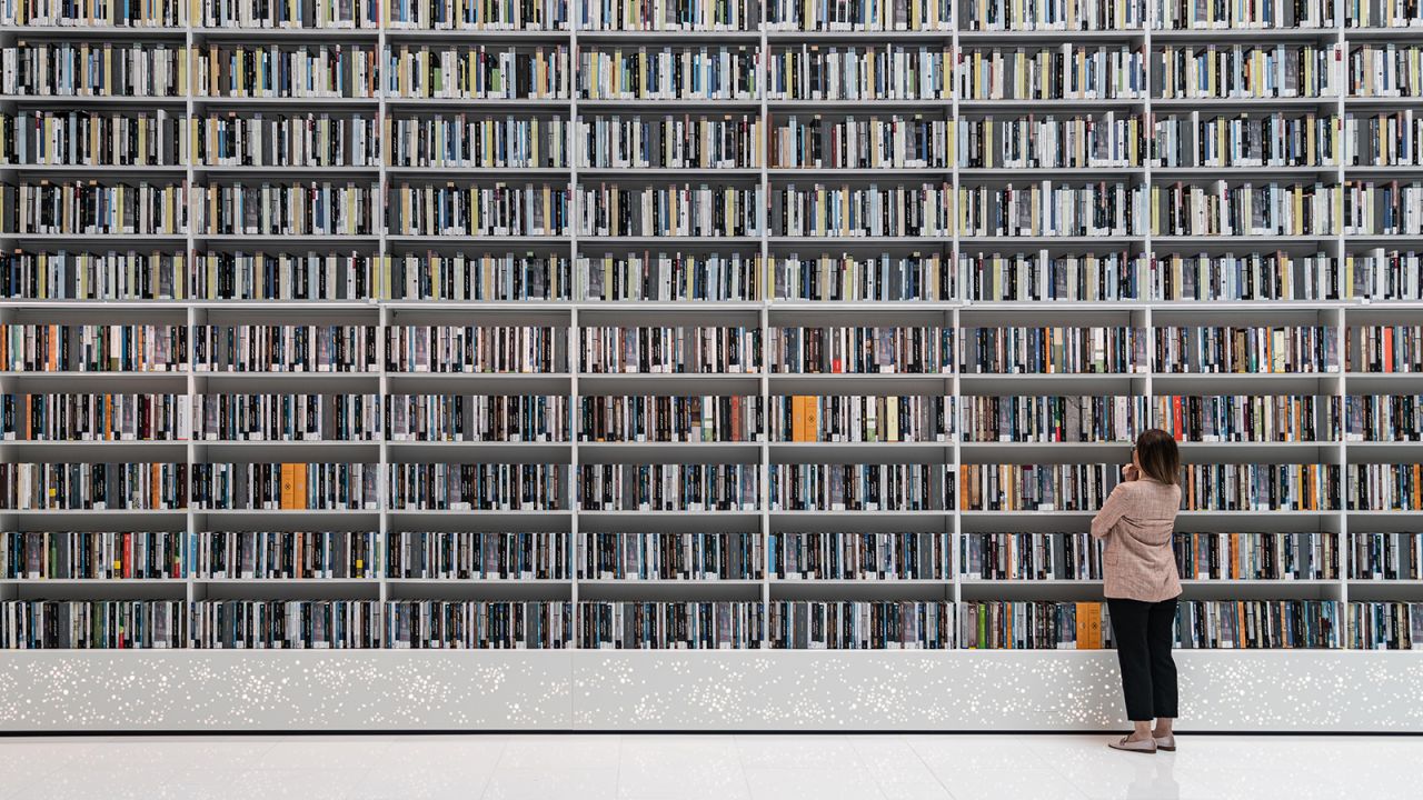 <strong>Repository: </strong>It's home to more than 1.1 million print and digital books housed in a 54,000 square-meter facility.