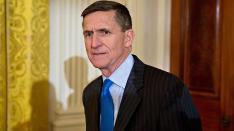 Michael Flynn was President Donald Trump's national security adviser for less than one month.