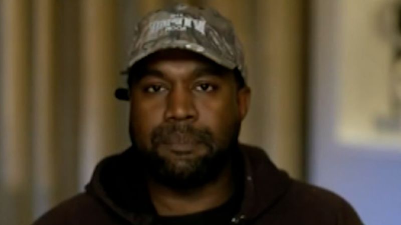 Video: Kanye West asked about antisemitic, anti-Black comments during interview | CNN