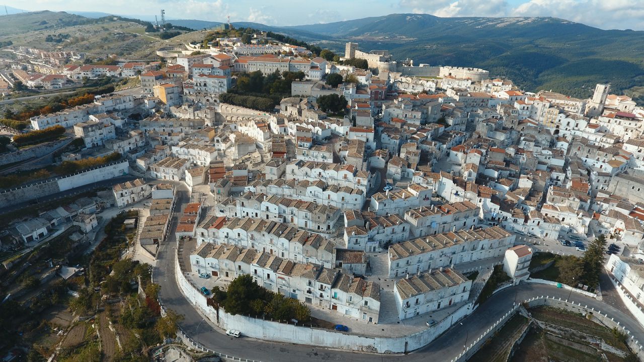 Monte Sant'Angelo is an important pilgrimage spot for the Catholic faith.