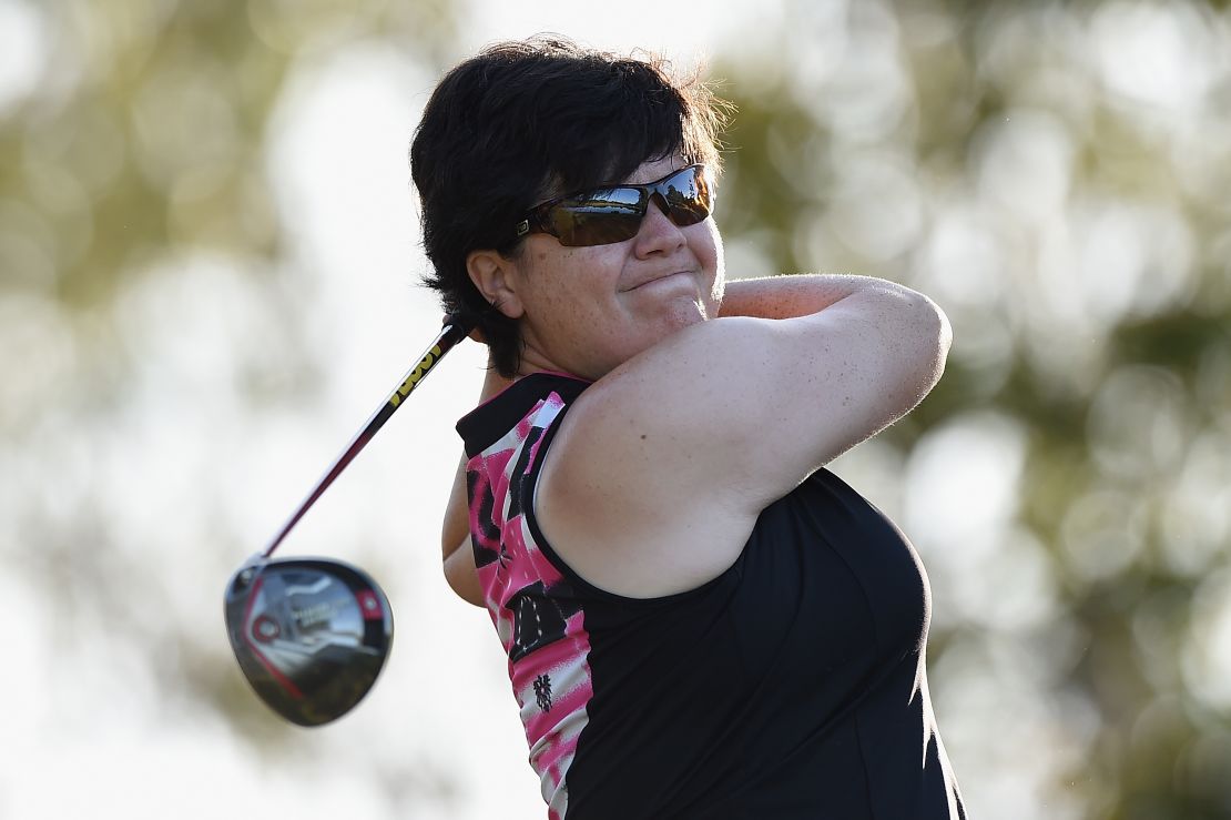 Brewerton during the RACV Ladies Masters at Royal Pines Resort, Australia in 2016.