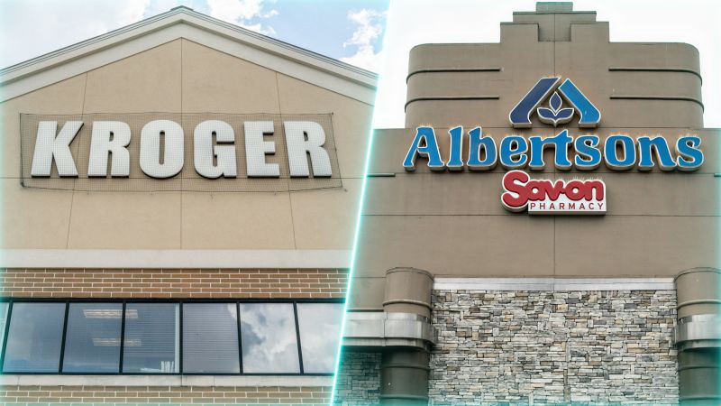 Video: Could the Kroger-Albertsons merger lead to higher grocery prices on CNN Nightcap | CNN Business