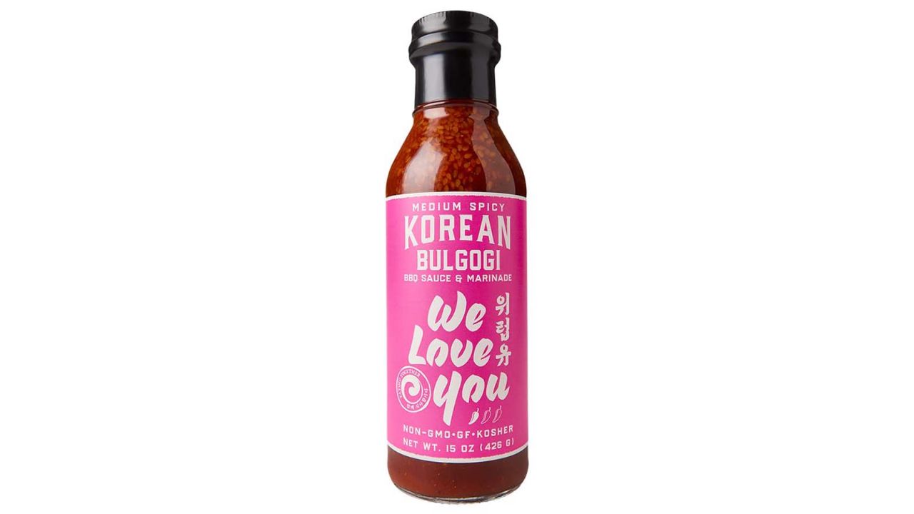 We Love You Medium Spicy Korean Bulgogi Kalbi Galbi BBQ Marinade & Sauce