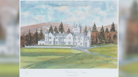 Charles' work regularly depicts the royal family's estates, including Balmoral Castle and Sandringham House, and he has also produced watercolors in Turkey, Nepal and the Swiss Alps.