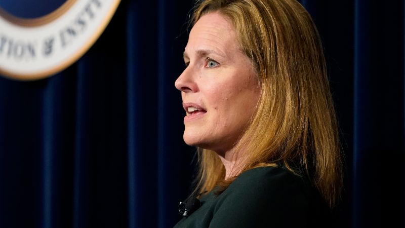 Justice Amy Coney Barrett denies attempt to block Biden student loan forgiveness plan from taking effect - CNN