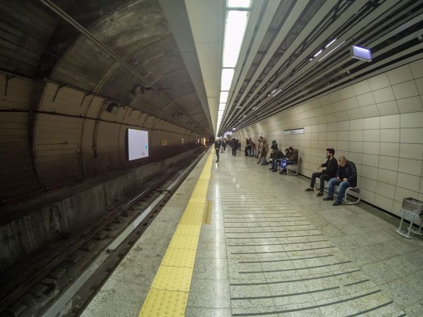 <strong>Marmaray:</strong> Orginally conceived of in 1860, this rail tunnel under the Bosphorus opened in 2013.