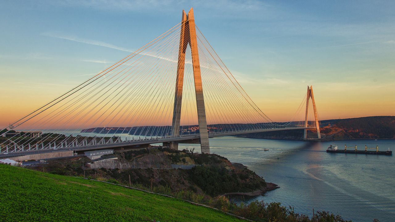 The Yavuz Sultan Selim Bridge opened in 2016.