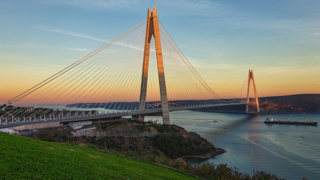 The Yavuz Sultan Selim Bridge opened in 2016.