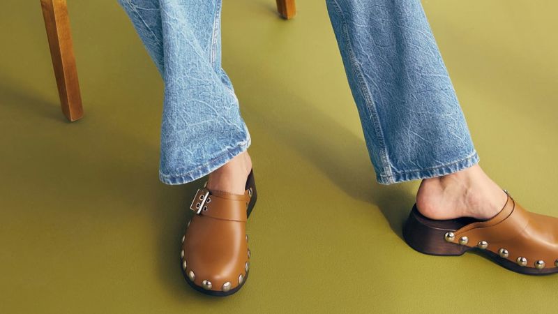 Summer Women Clogs Platform Sandals Waterproof Casual Mule Sandals