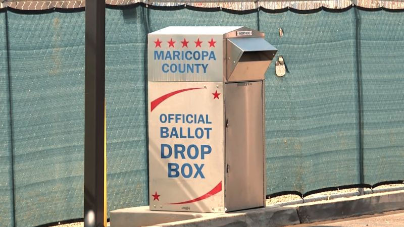 Video: Voters report intimidation as they tried to use a ballot drop box in this key state | CNN Politics