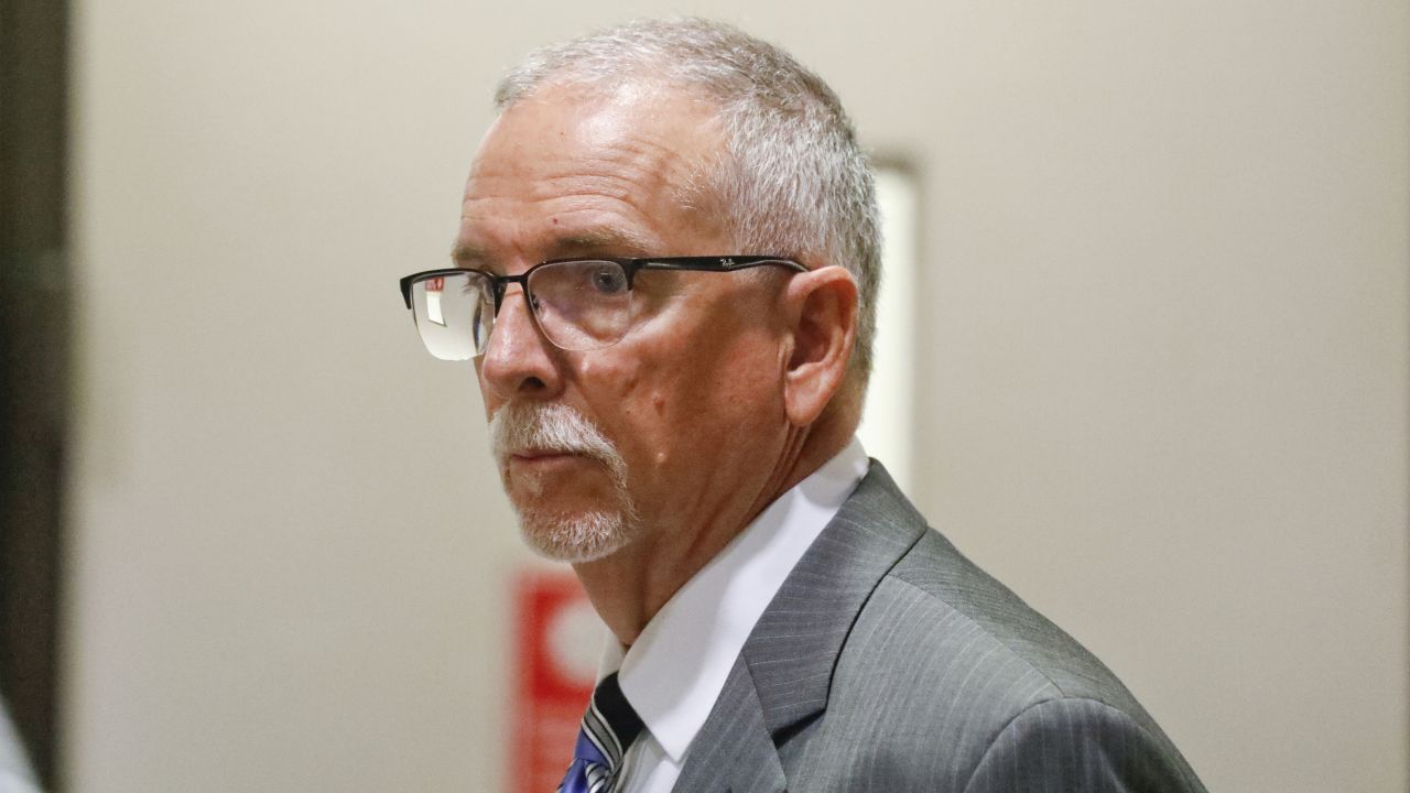Former UCLA doctor James Heaps appears in Los Angeles Superior Court on June 26, 2019. 