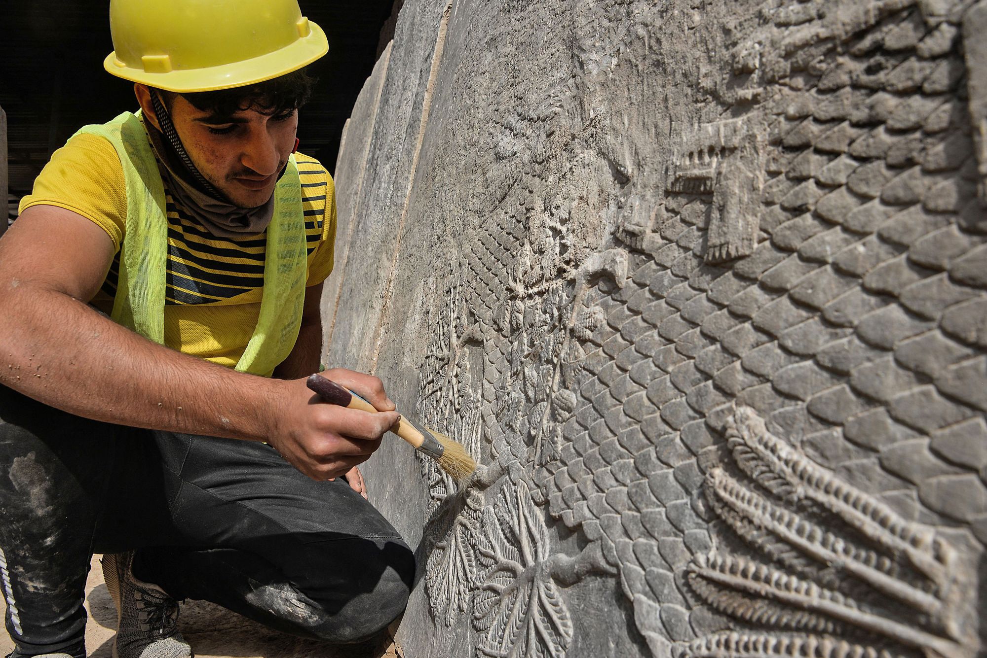 01 iraq archaeology excavation isis