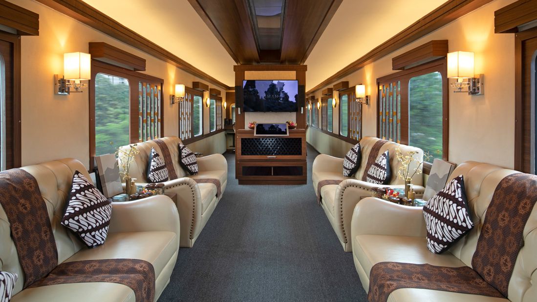 <strong>Journey Through Java by Train: </strong>Amanjiwo, a luxury resort next to Borobudur, now offers a unique way to travel from Jakarta to the region -- by train. The new adventure is said to be the first and only luxury train experience of its kind in Indonesia. 
