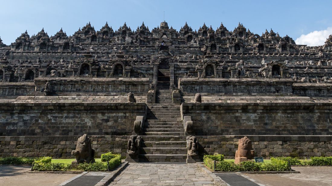 <strong>Magnificent Borobudor: </strong>This open-air Buddhist site, spanning over 2,500 square meters, dates back to the 8th and 9th centuries.