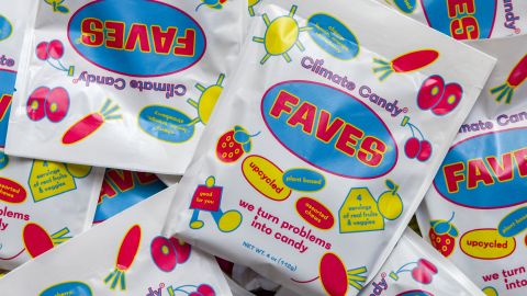 A new Halloween candy has a sweet solution for food waste 4 FAVES Climate Candy.