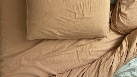 Brooklinen Heathered Cashmere Sheets