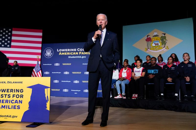 Biden Rallies On Student Debt Cancellation With Eye On Younger Voters ...