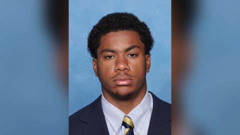 San José State University football player Camdan McWright was a freshman running back and had appeared in one game for the Spartans this season.