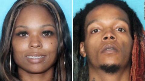 Zaikiya Duncan and her partner, Jova Terrell are seen in photos released by the Harris County Constable.