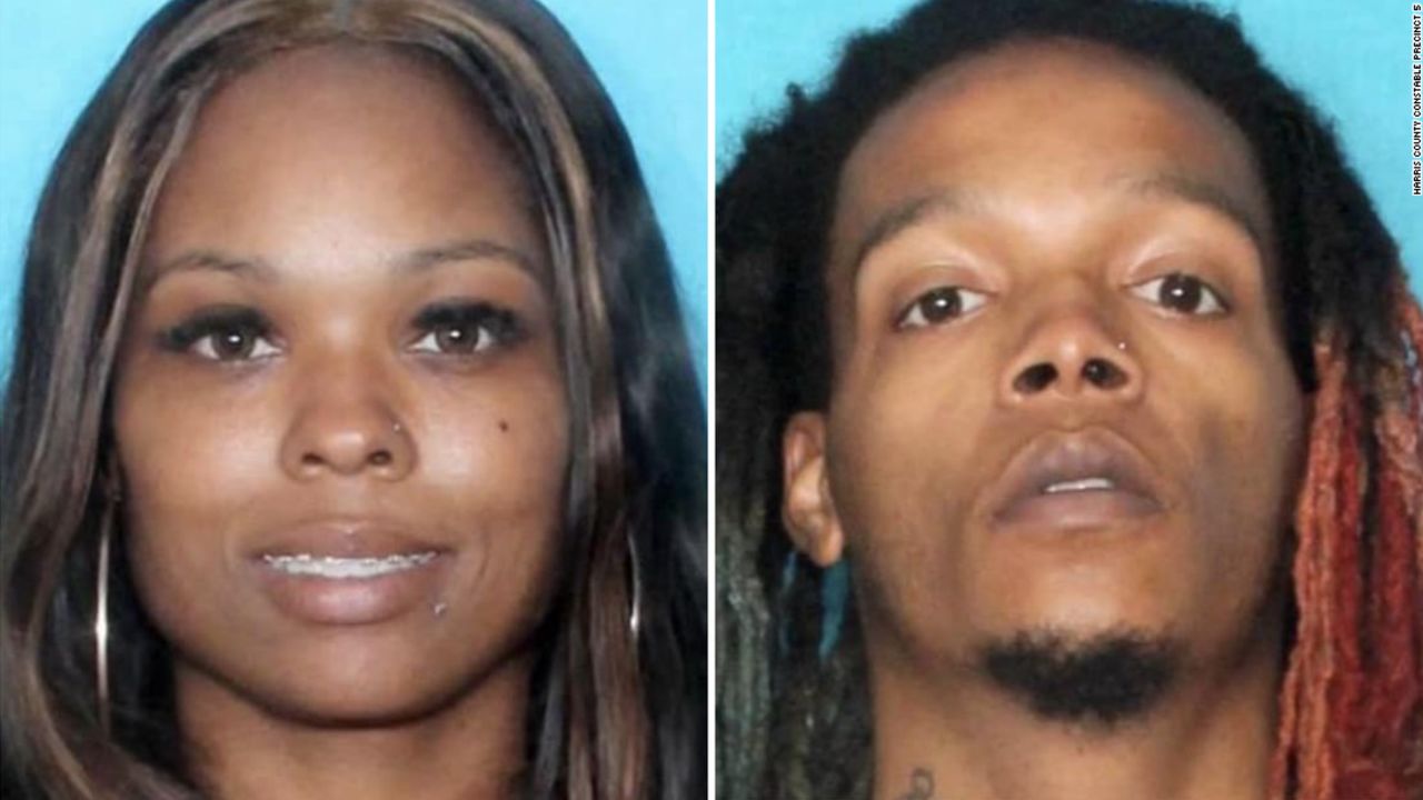 Zaikiya Duncan and her partner,  Jova Terrell are seen in photos released by the Harris County Constable.