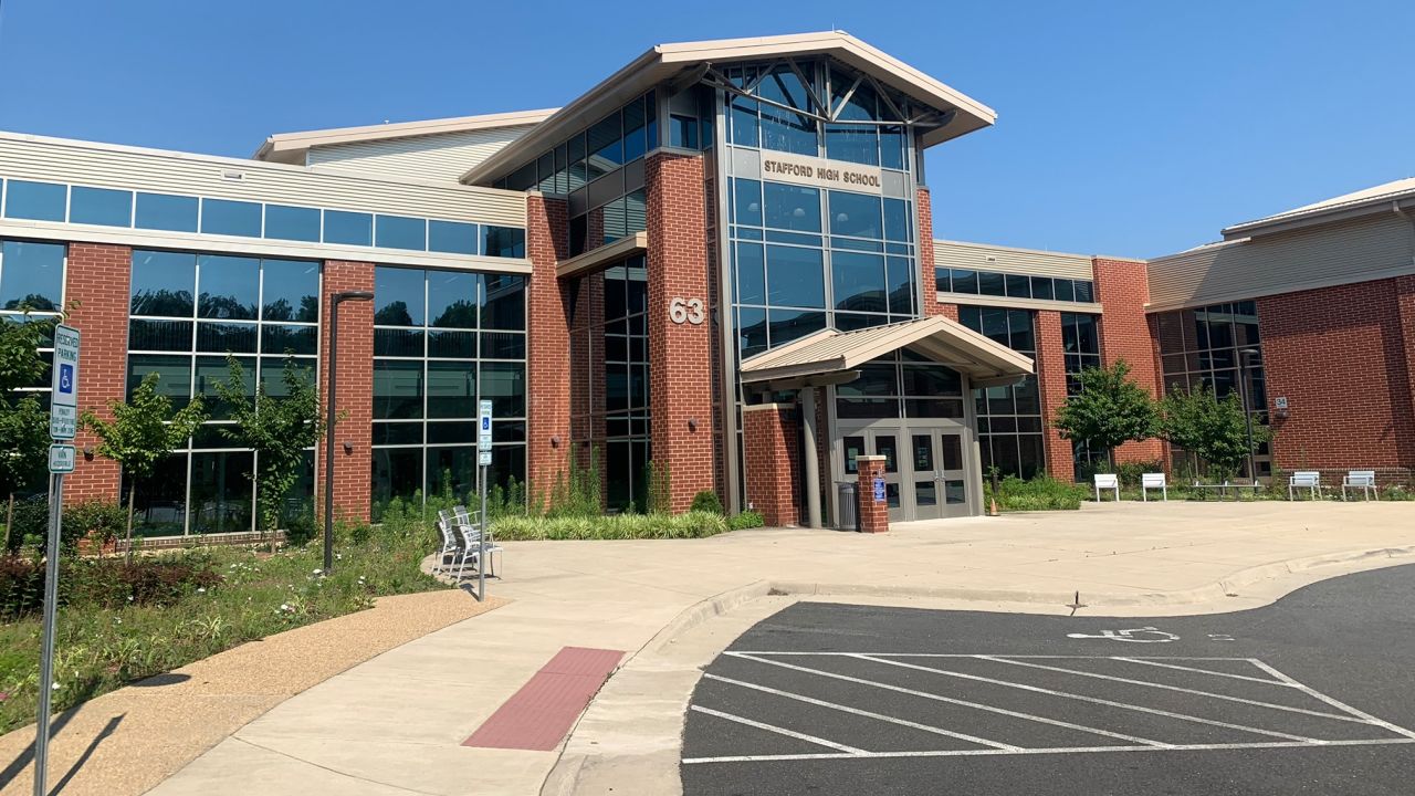 Stafford County, Virginia High school will stay open while hundreds of