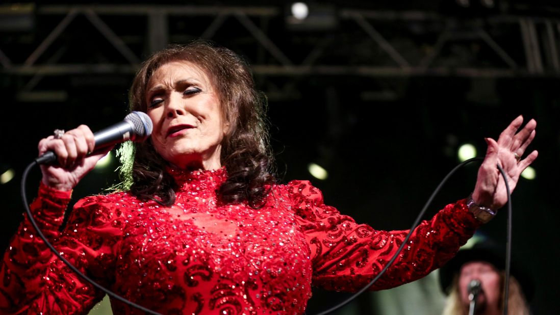 Loretta Lynn performs in 2016 during South By Southwest in Austin, Texas.