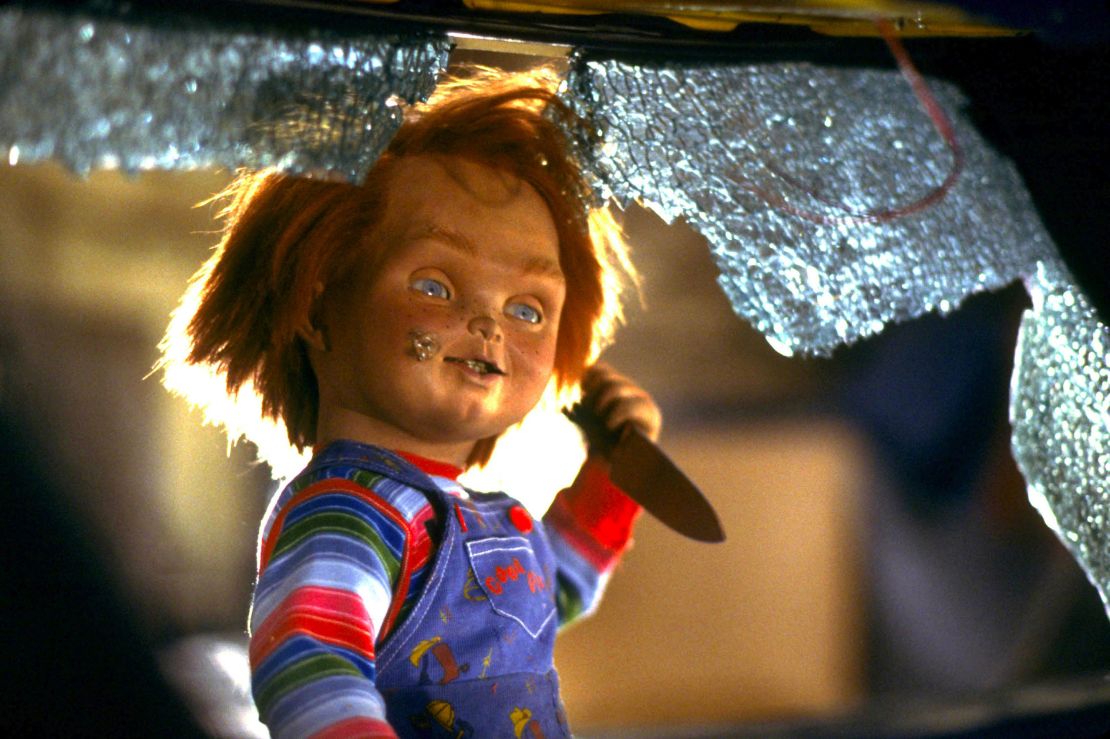 Chucky, one of film's creepiest toys, in 1988's "Child's Play."