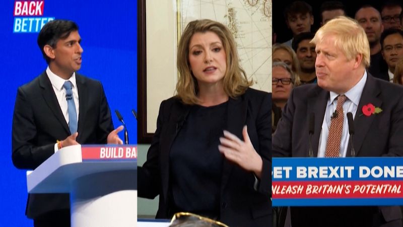 A look at the top 3 candidates vying to replace Liz Truss as PM | CNN