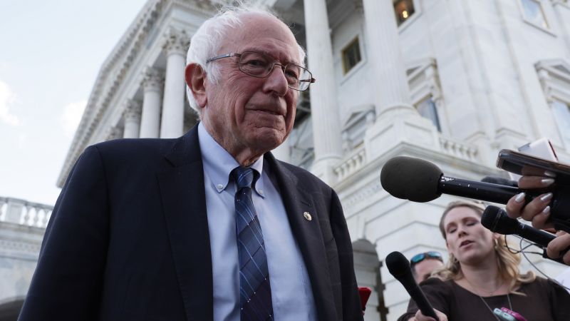 Bernie Sanders says he’s worried about Democratic voter turnout among young and working people | CNN Politics