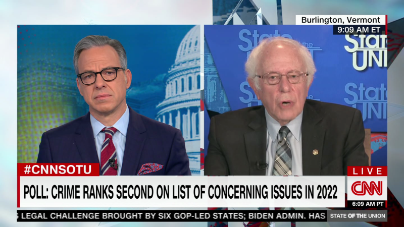 ‘I am worried’: Hear Bernie Sanders’ warning on 2022 turnout | CNN Politics