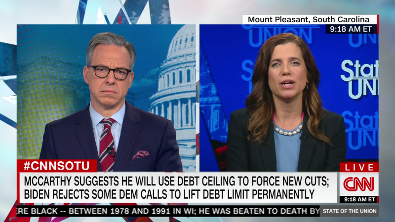 Nancy Mace: I support strategy to use debt ceiling as leverage | CNN Politics