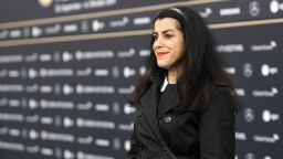 ZURICH, SWITZERLAND - SEPTEMBER 28:  Marjane Satrapi attends the "Radioactive" photo call during the 15th Zurich Film Festival at Kino Corso on September 28, 2019 in Zurich, Switzerland. (Photo by Andreas Rentz/Getty Images for ZFF)