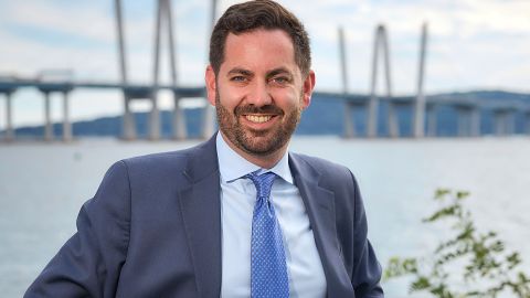 House Democrats' campaign arm moves to defend its embattled chief 4 This undated photo shows Michael Lawler, Republican primary candidate for U.S. Congress in New York's 17th Congressional District.